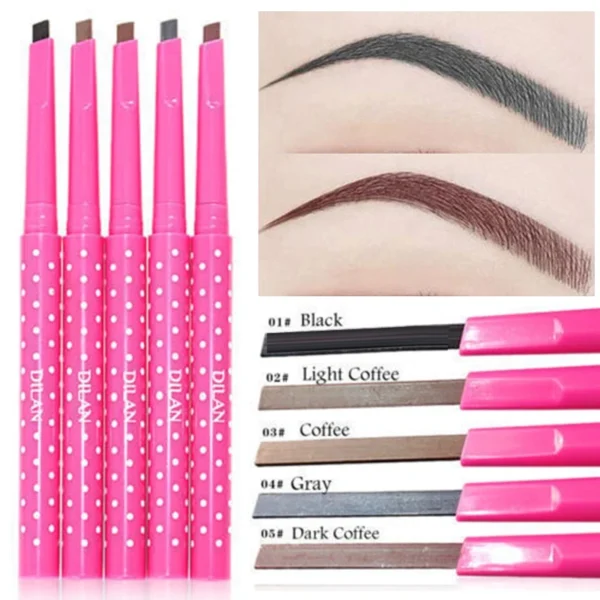 5 Colors Eyebrow Pencil